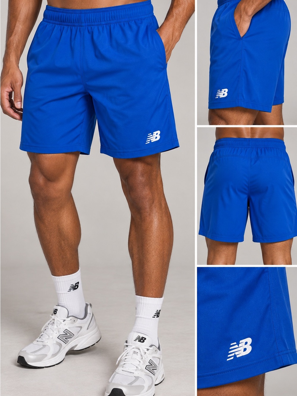 New Balance Royal Blue Men's Athletic Shorts